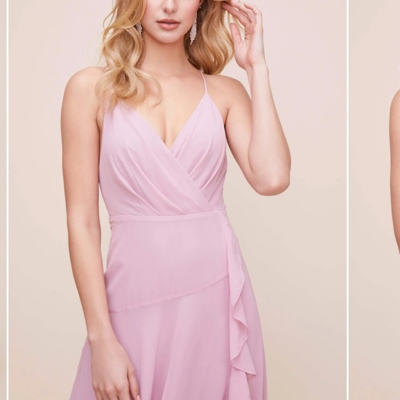 ASTR The Label HOLLAND MAXI DRESS Lilac L - Picture 3 of 17